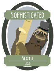 Sophisticated Sloth Lager