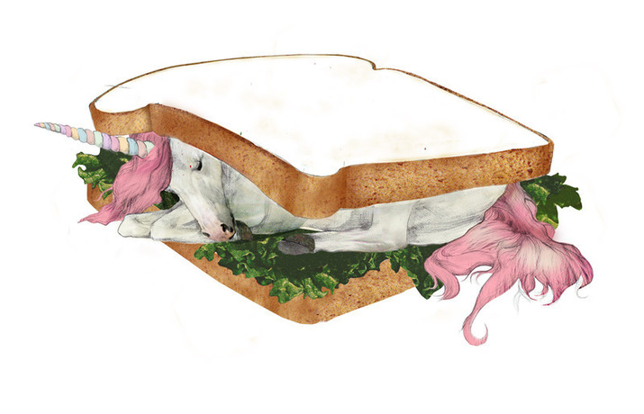 Unicorn sandwich