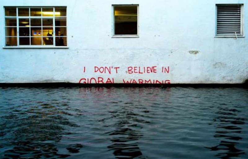 I don’t believe in global warming