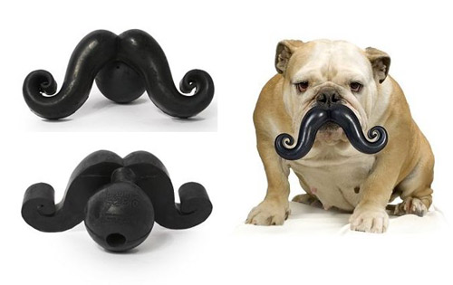 Silly Dog Toys: Mustache