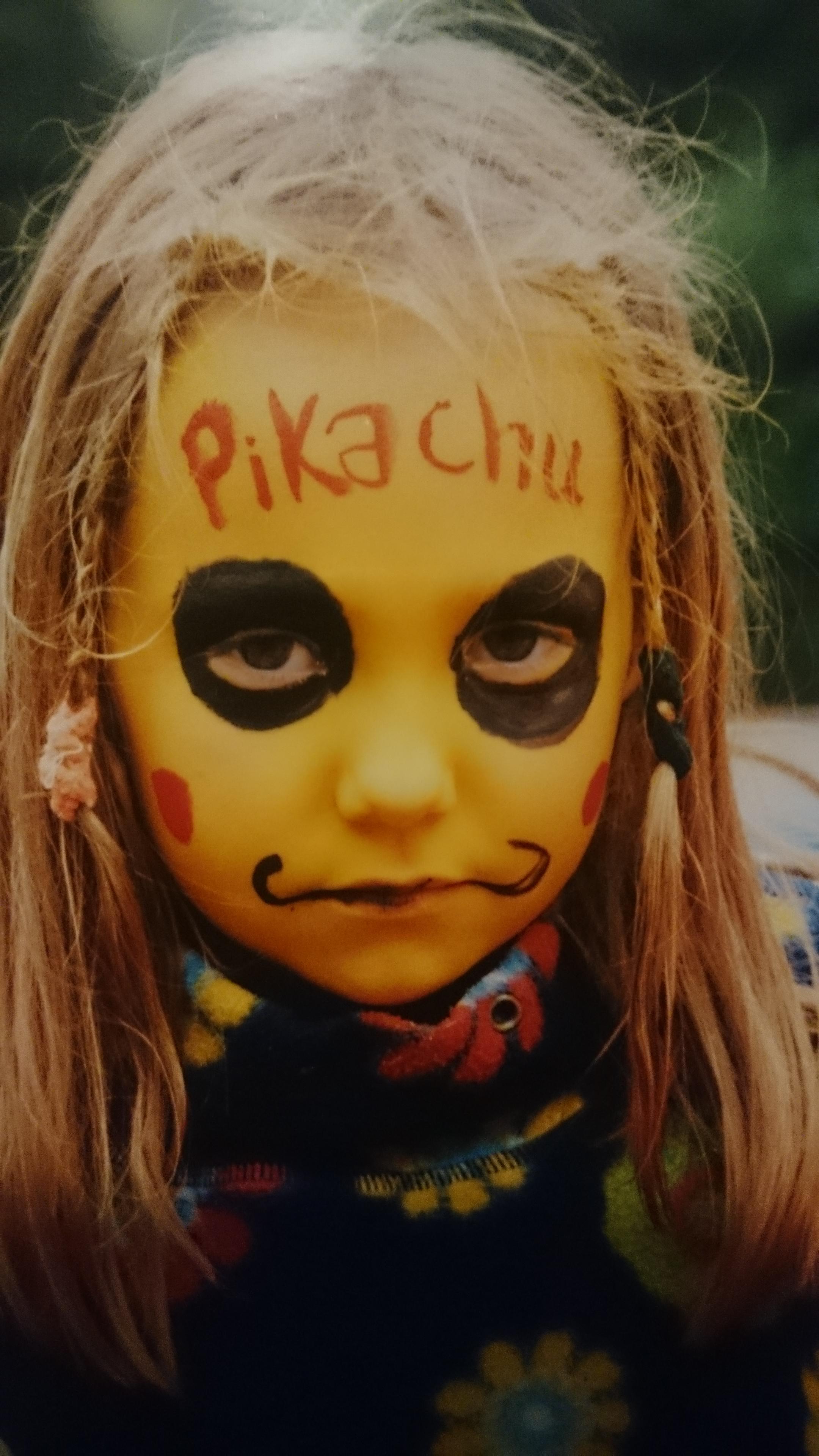 Pikachu makeup
