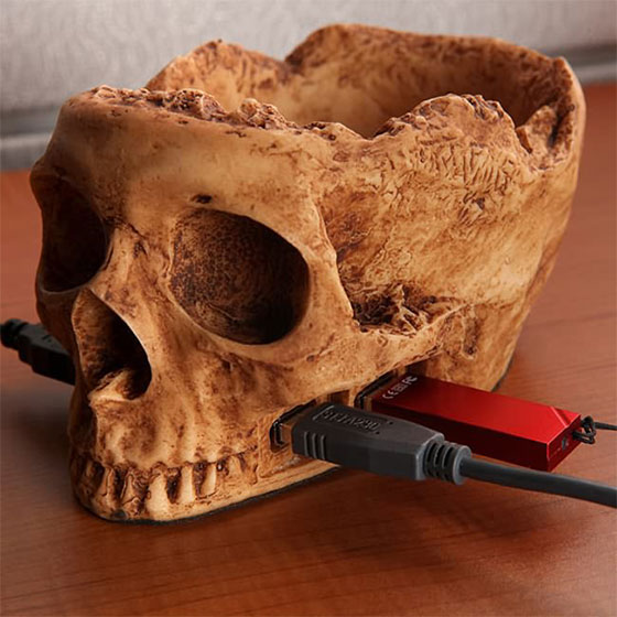 Skull USB hub