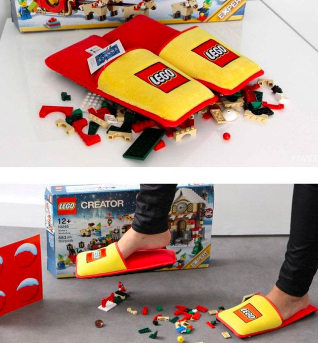 Anti – Lego slippers