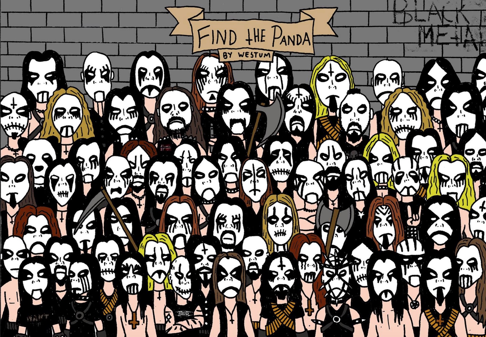 Find the panda metal edition