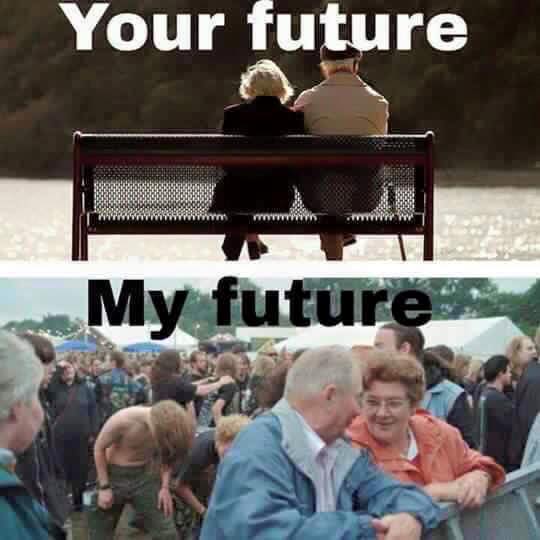 Your future VS. My future