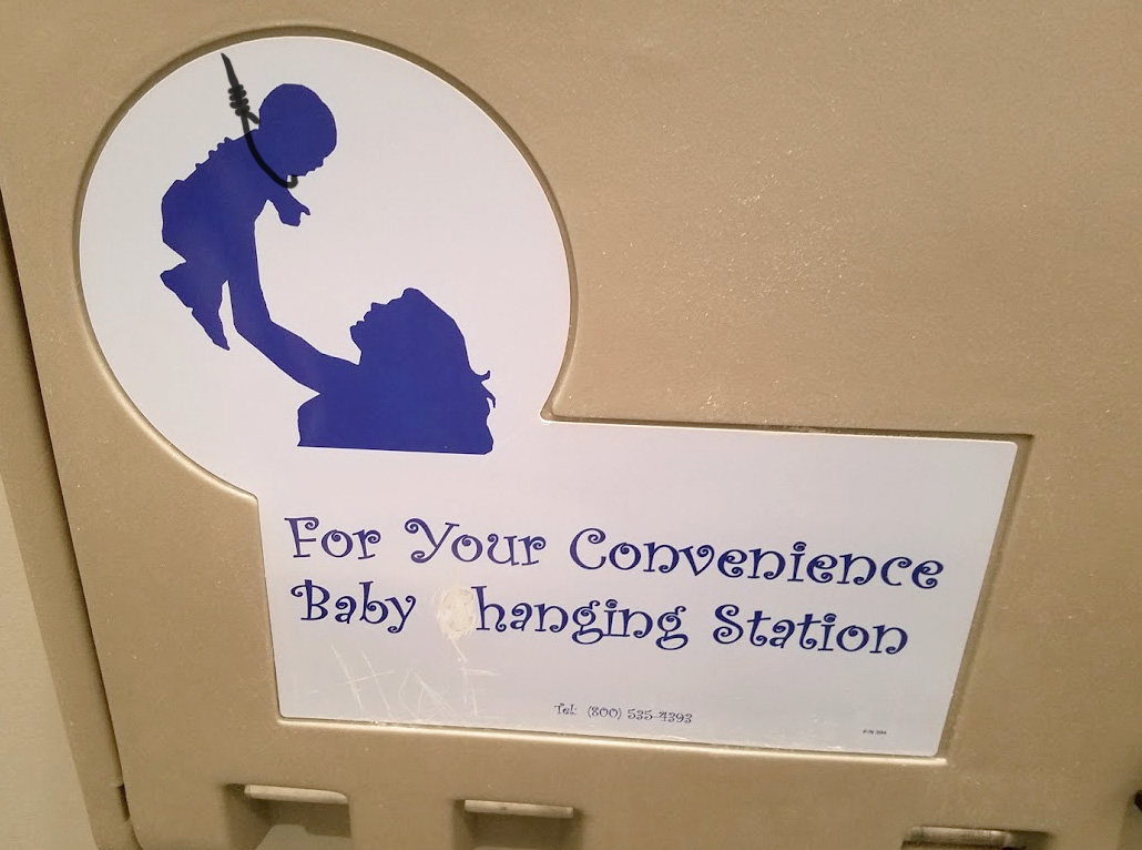 For your convenience baby hanging station