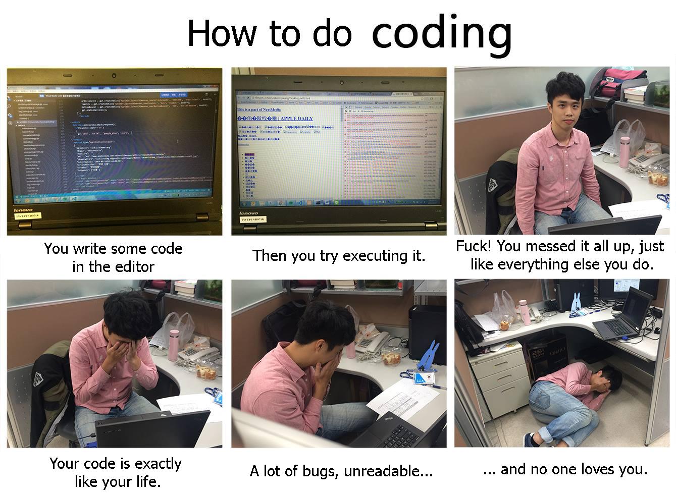 How to do coding?