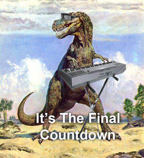It’s the final countdown