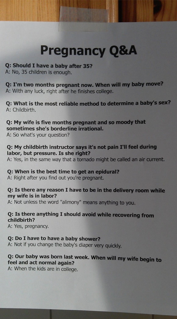 Pregnancy Q&A