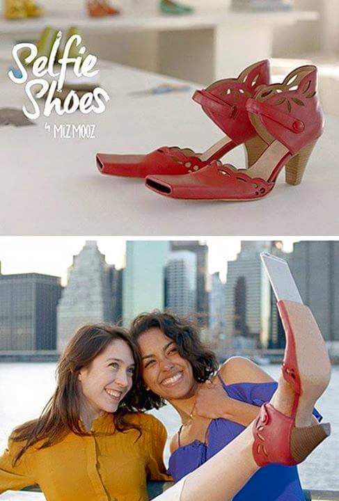 Selfie shoes