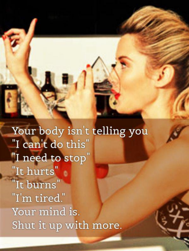 Your body isn't telling you 