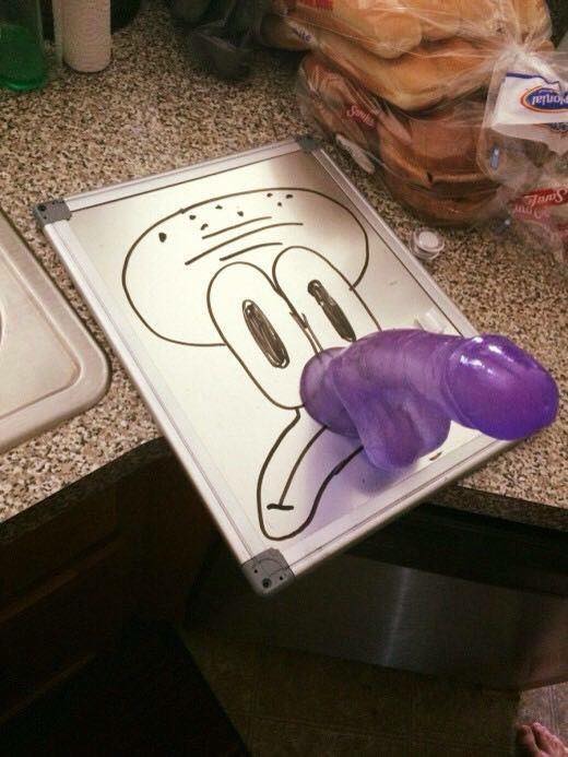 Squidward Dildo Nose T3hwincom