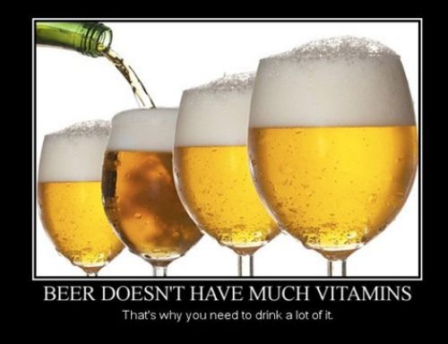 Why beer is healthy in large quantities…