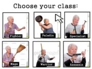 Choose your class!