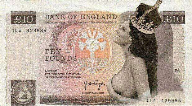 Sexy pounds of Bank of England
