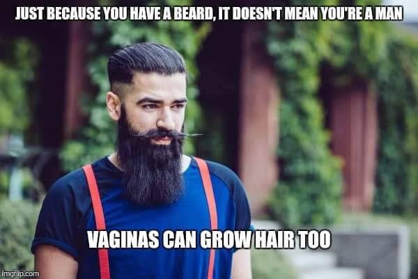 Vaginas can grow hair too