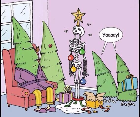 Christmas trees revenge to humans