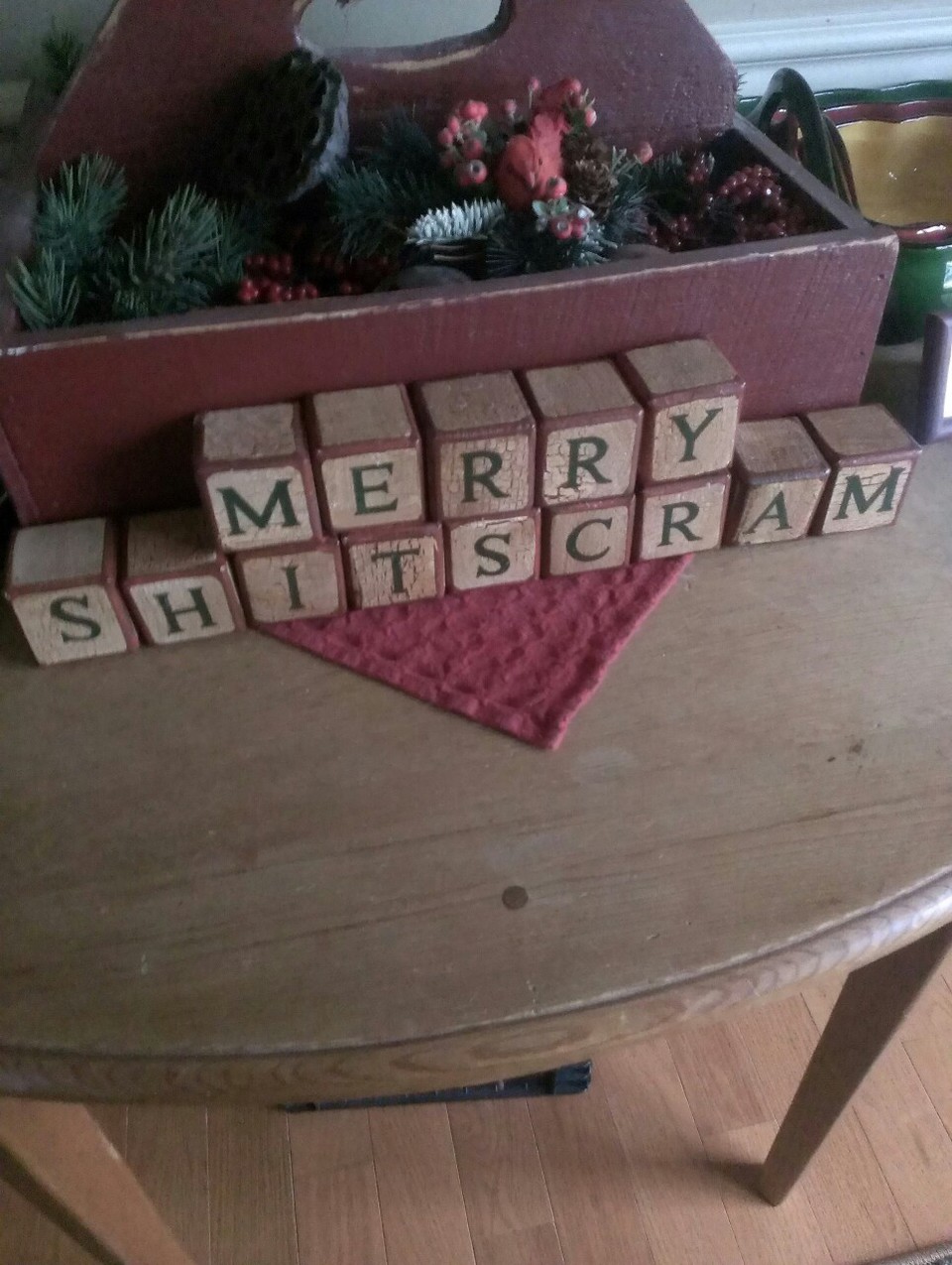 Merry shitscram