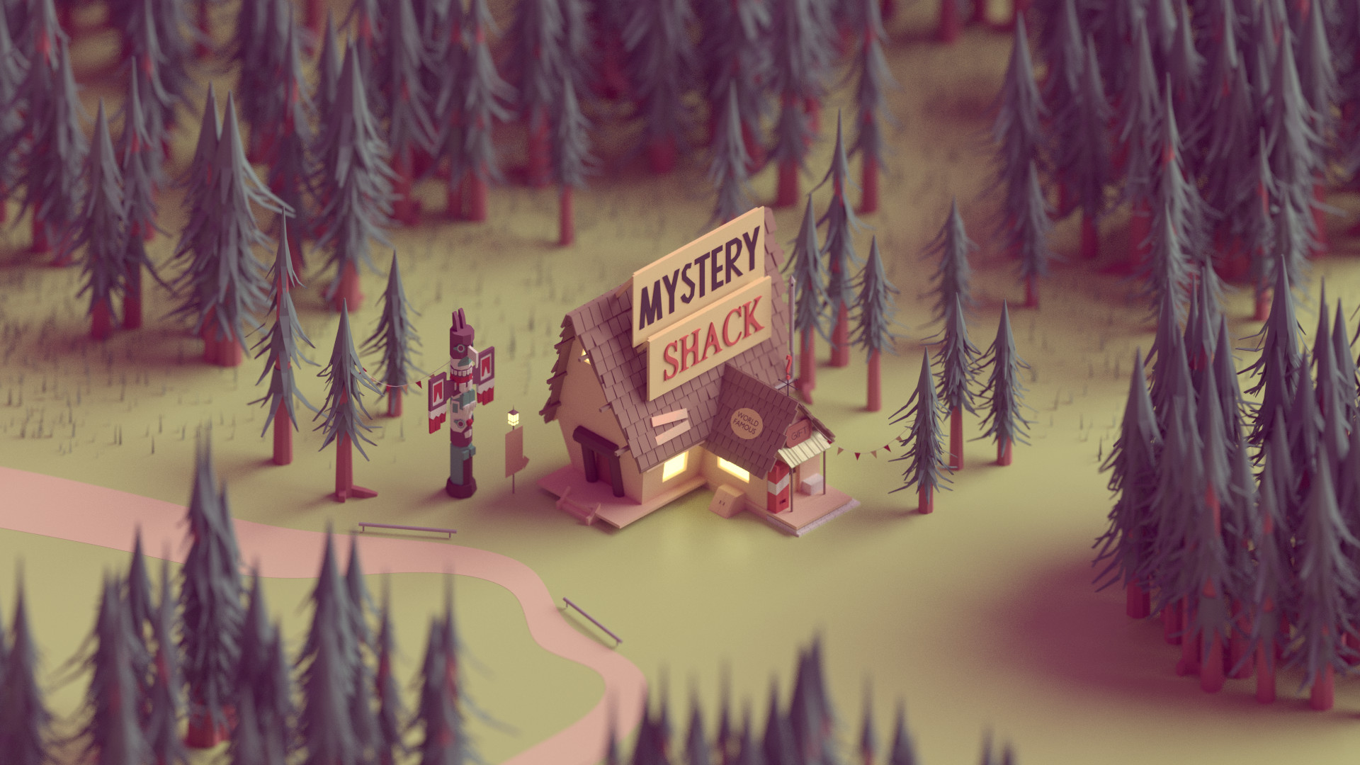 Gravity Falls Mystery shack