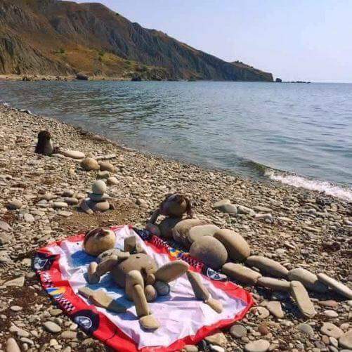 These nudists are Stoned!