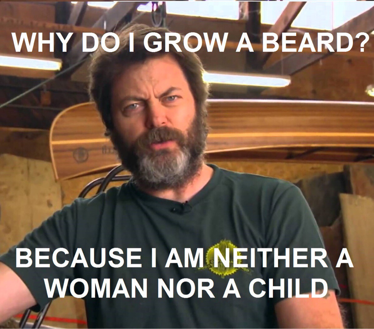 Why do I grow a beard?