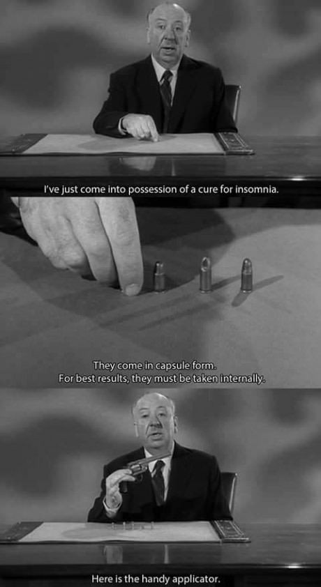 Alfred Hitchcock humour