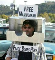 Free Mammogram! This guy is genius!