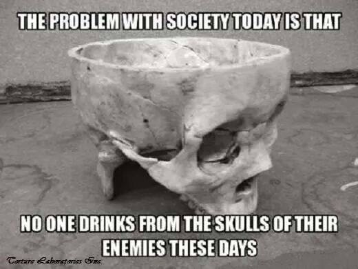 The problem with society today