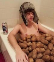 Potato bath