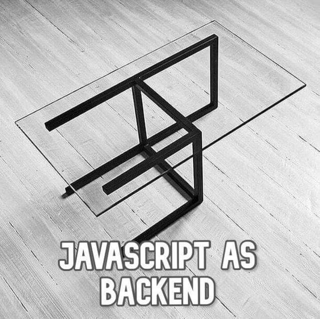 Javascript as backend