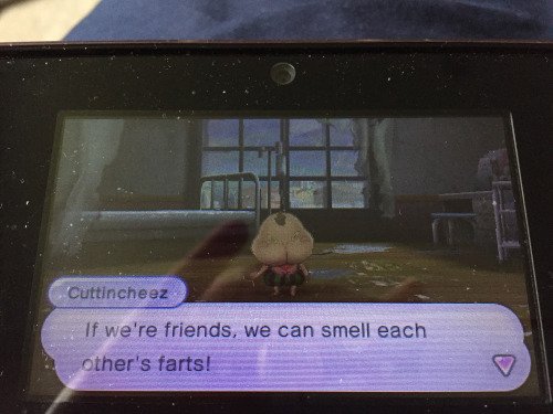 If we’re friends, we can smell each other’s farts