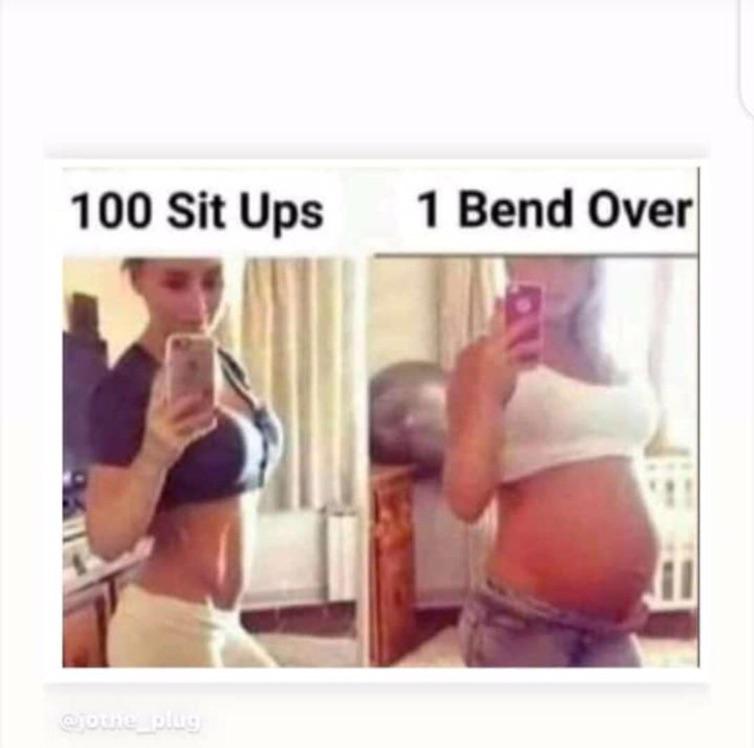 100 Sit Ups vs 1 Bend Over