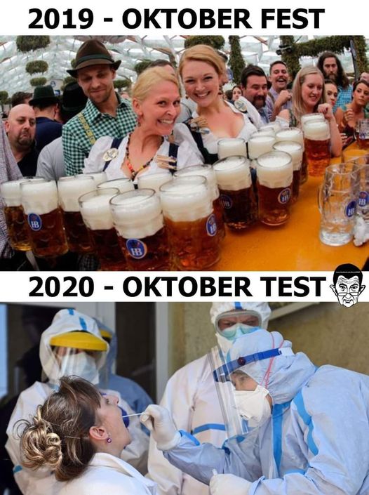 2019 October Fest vs 2020 October Test