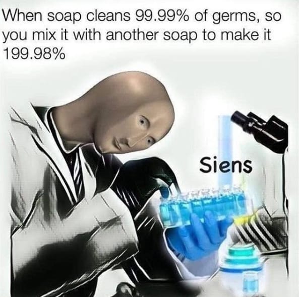 How to make soap that cleans 199.98% of germs