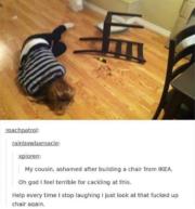 How to not build a chair from Ikea