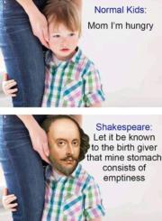 Normal kids vs Shakespeare
