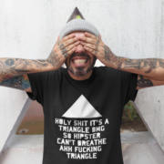Fucking triangle hipster t-shirt