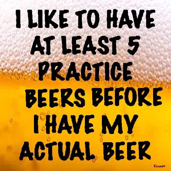 Practice beers