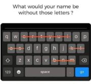 What would your name be without those letters