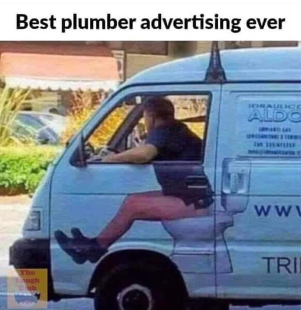 Best plumber advertising ever