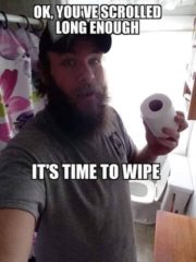 It’s time to wipe