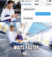 Wait faster
