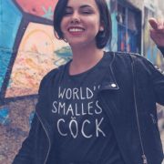 World’s smallest cock t-shirt
