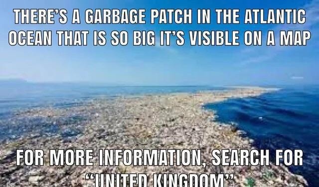 There’s a garbage patch in the Atlantic ocean