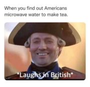 Americans microwave water to make tea