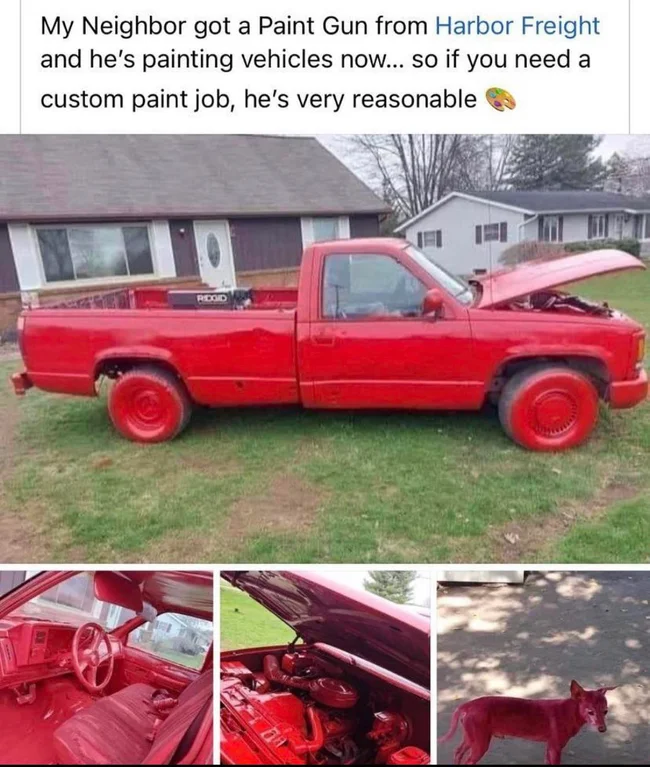 If you need a custom paint job