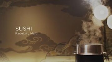 “SUSHI”-BEER BOTTLE ORCHESTRA by Bottle Boys × Iron chefs | KIRIN ICHIBAN