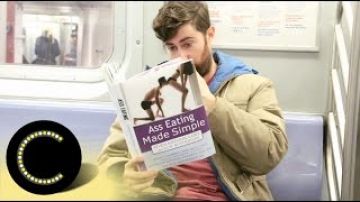Taking Fake Book Covers on the Subway
